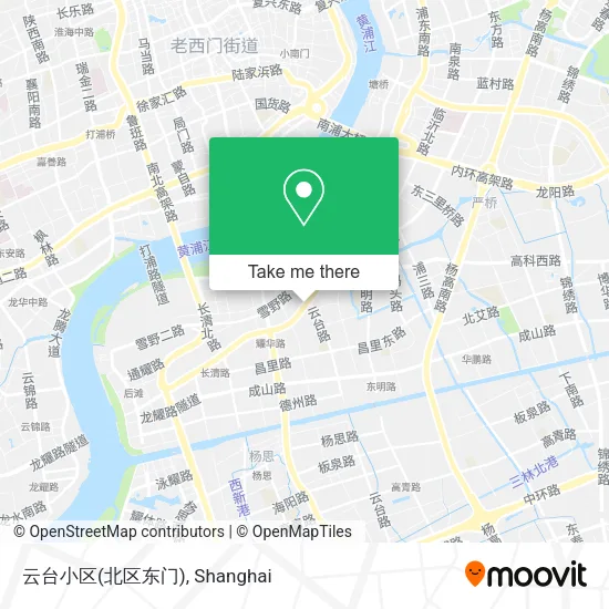云台小区(北区东门) map