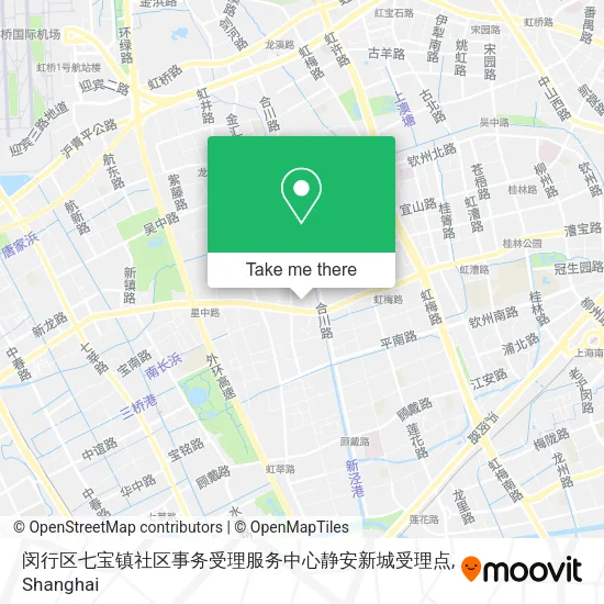 闵行区七宝镇社区事务受理服务中心静安新城受理点 map