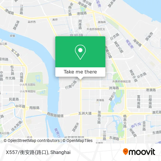 X557/衡安路(路口) map