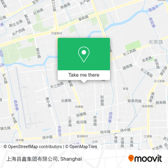 上海昌鑫集团有限公司 map