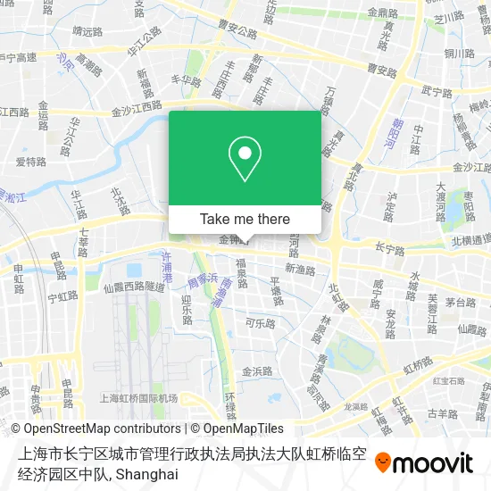 上海市长宁区城市管理行政执法局执法大队虹桥临空经济园区中队 map
