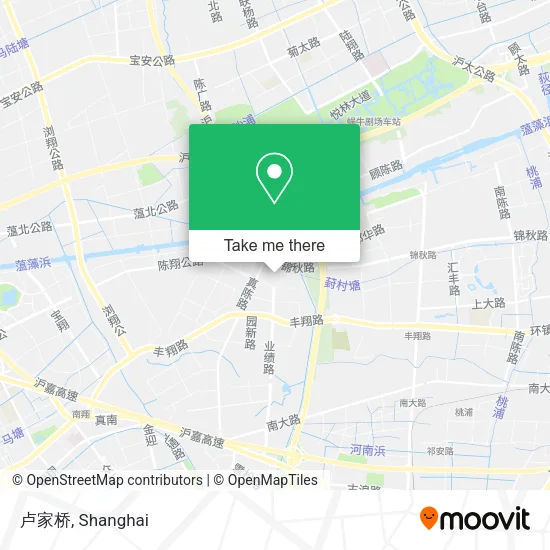 卢家桥 map
