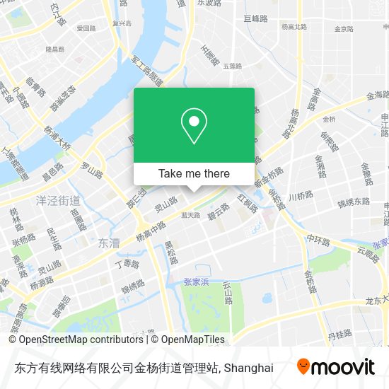 东方有线网络有限公司金杨街道管理站 map