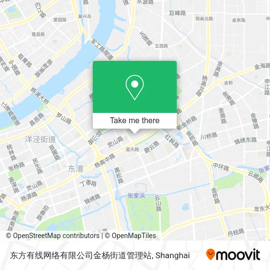 东方有线网络有限公司金杨街道管理站 map