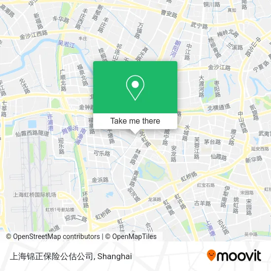 上海锦正保险公估公司 map