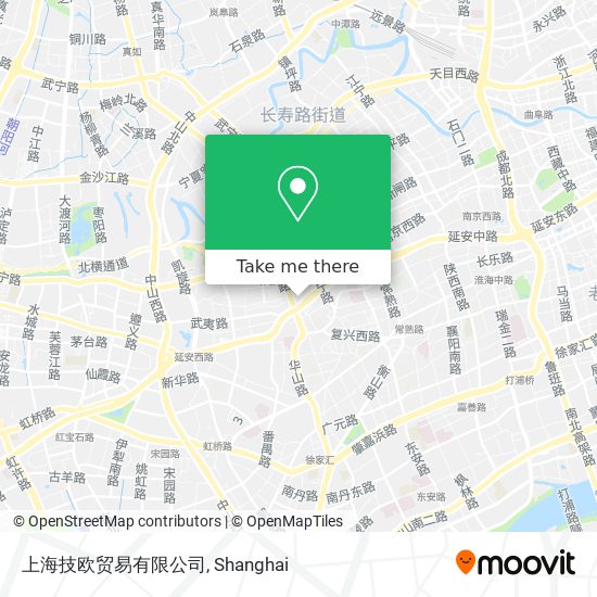 上海技欧贸易有限公司 map