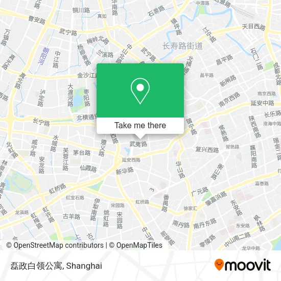 磊政白领公寓 map