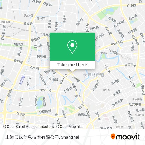 上海云纵信息技术有限公司 map