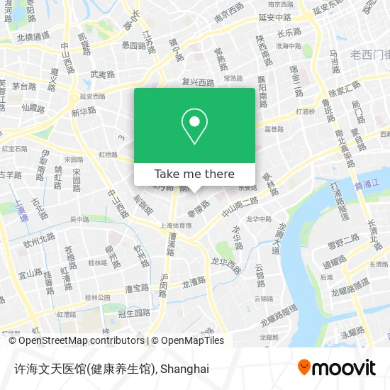 许海文天医馆(健康养生馆) map