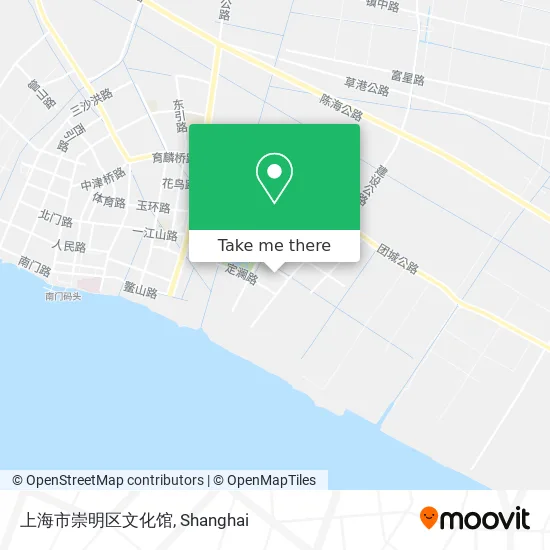 上海市崇明区文化馆 map