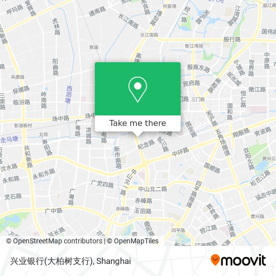 兴业银行(大柏树支行) map