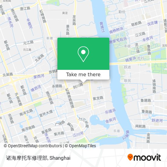 诸海摩托车修理部 map