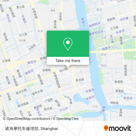 诸海摩托车修理部 map