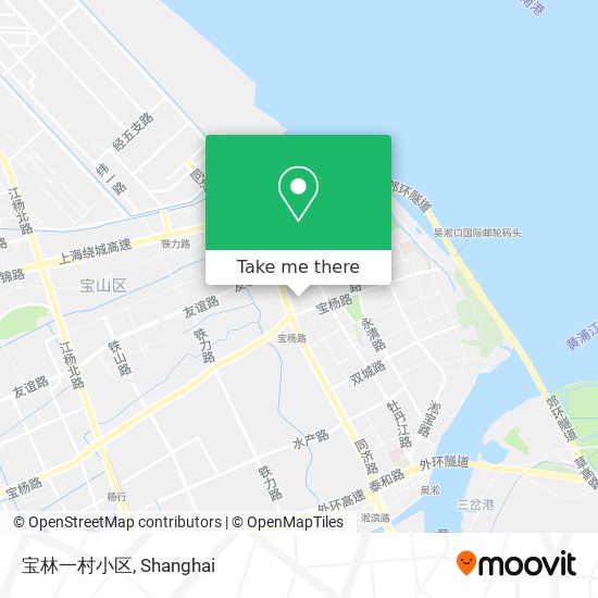 宝林一村小区 map