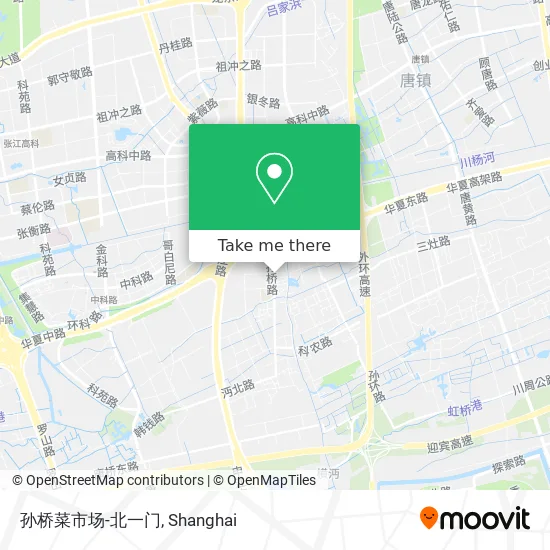孙桥菜市场-北一门 map