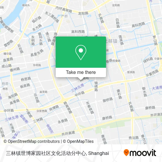 三林镇世博家园社区文化活动分中心 map
