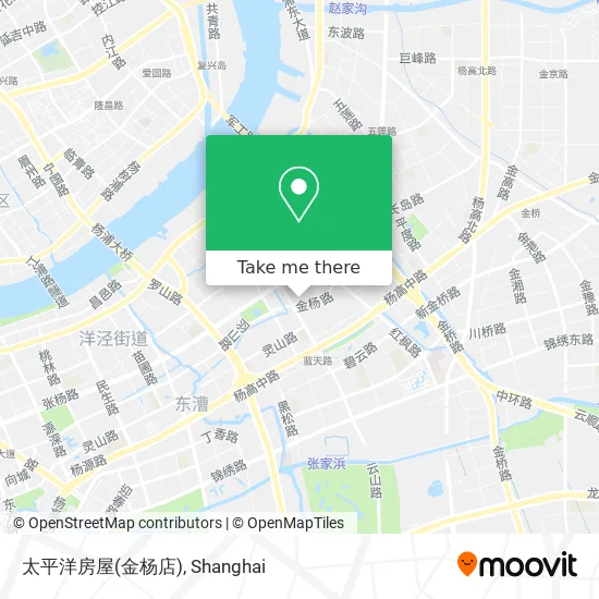 太平洋房屋(金杨店) map