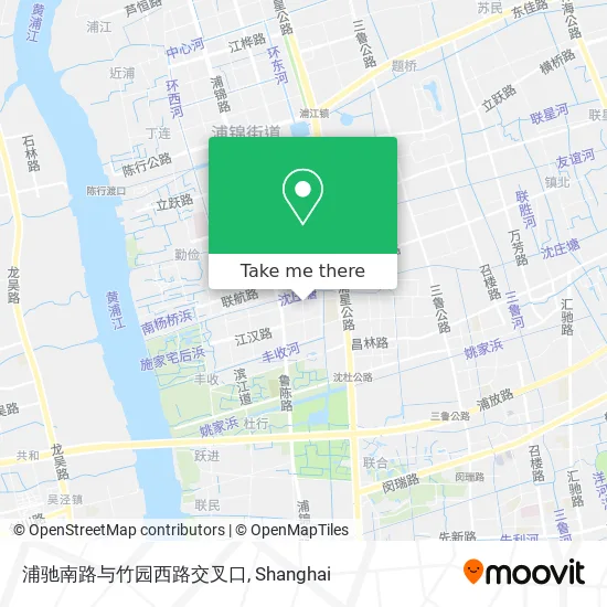 浦驰南路与竹园西路交叉口 map