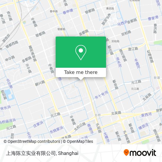 上海陈立实业有限公司 map
