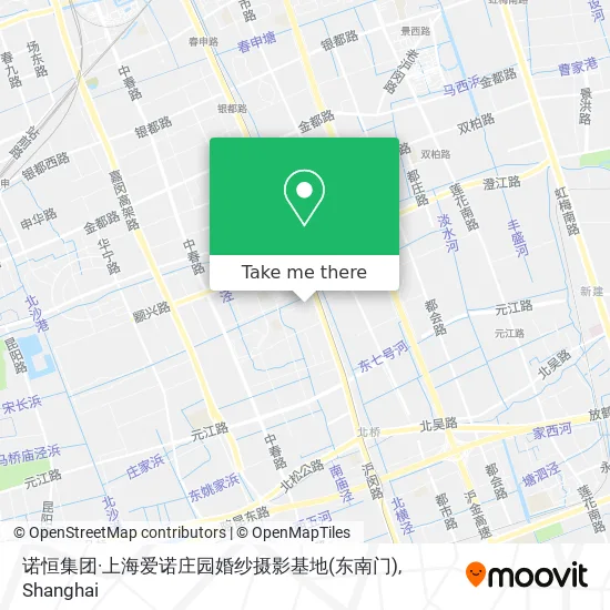诺恒集团·上海爱诺庄园婚纱摄影基地(东南门) map