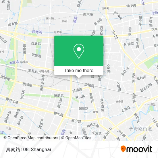 真南路108 map