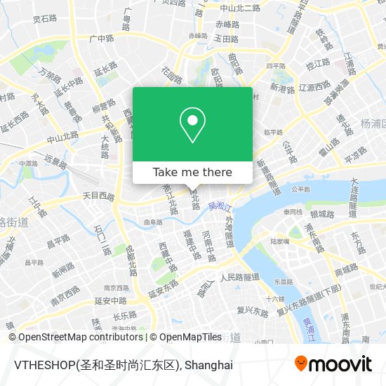 VTHESHOP(圣和圣时尚汇东区) map