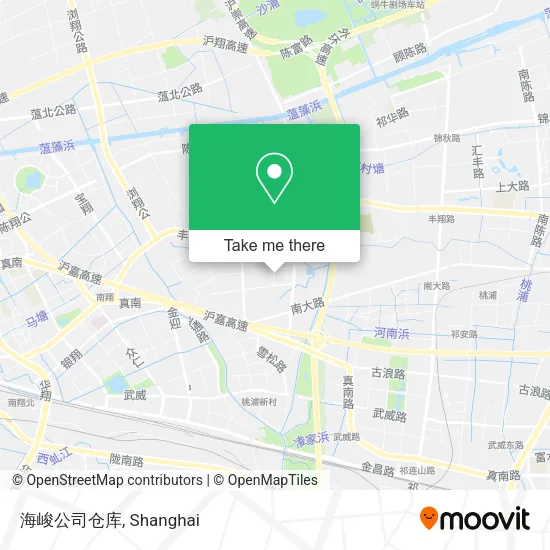 海峻公司仓库 map