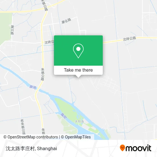沈太路李庄村 map