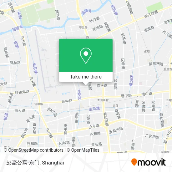 彭豪公寓-东门 map