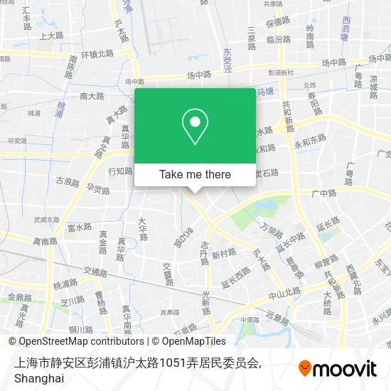 上海市静安区彭浦镇沪太路1051弄居民委员会 map