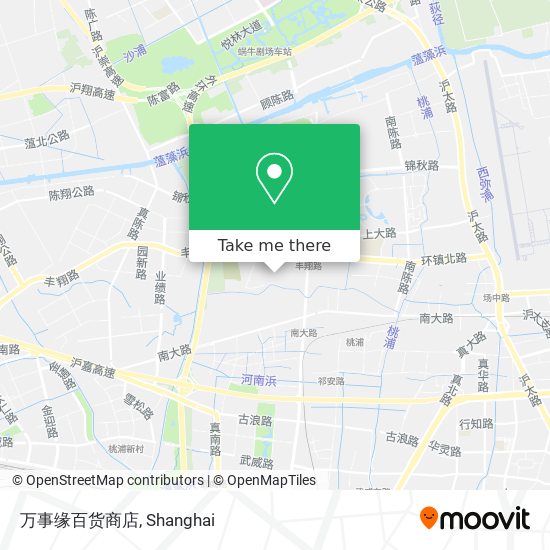 万事缘百货商店 map