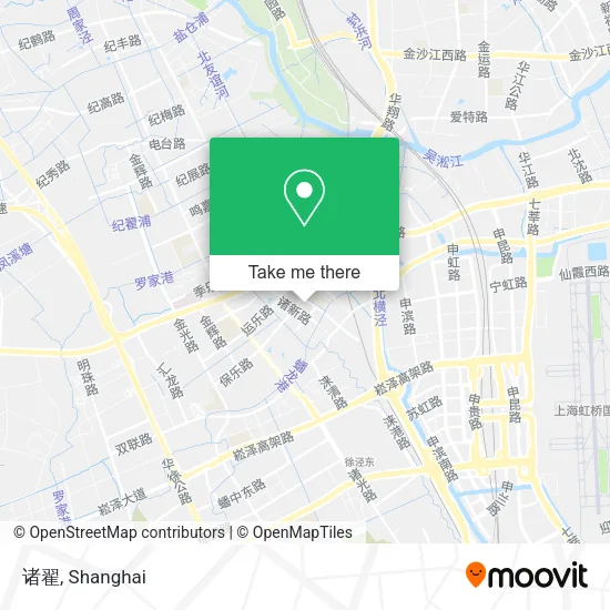 诸翟 map