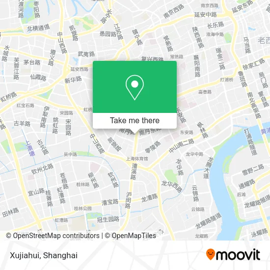 Xujiahui map