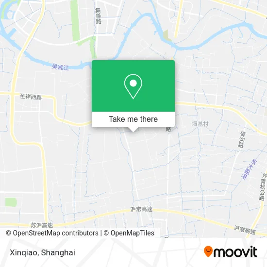 Xinqiao map