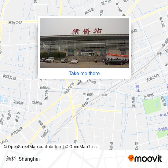 新桥 map