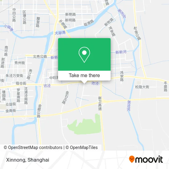 Xinnong map