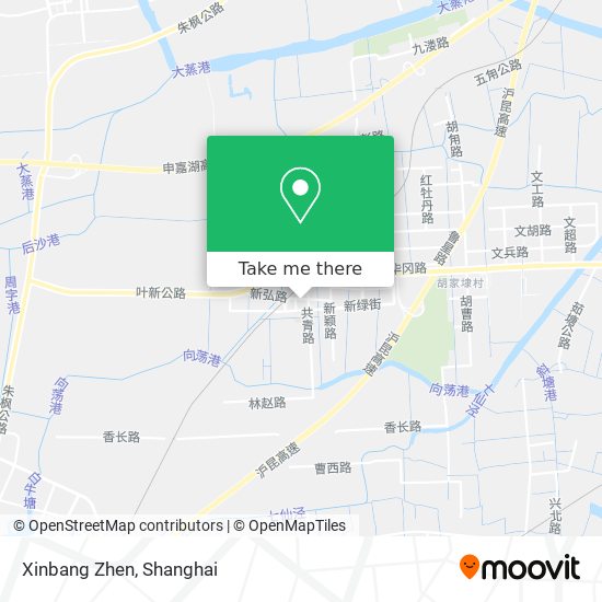 Xinbang Zhen map