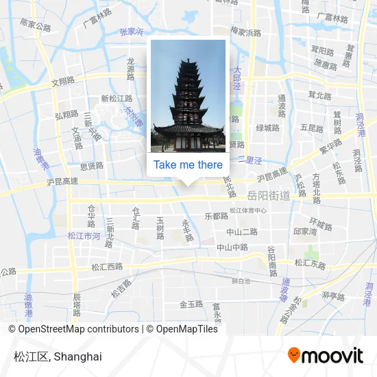 松江区 map