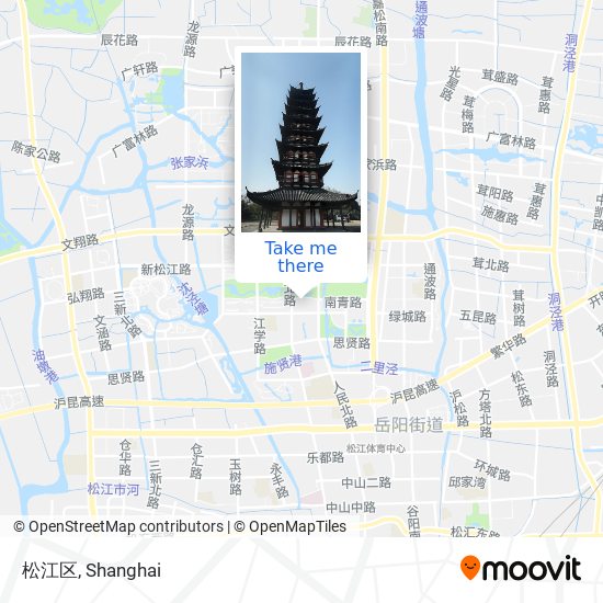 松江区 map