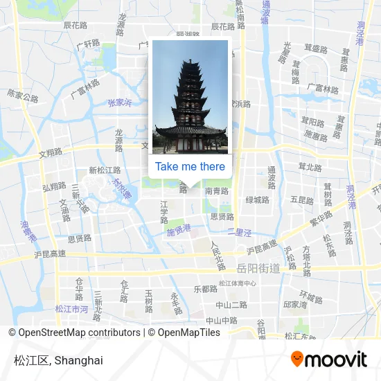 松江区 map