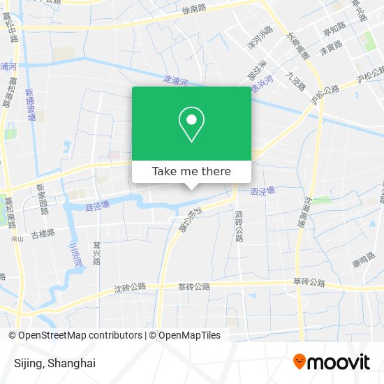 Sijing map