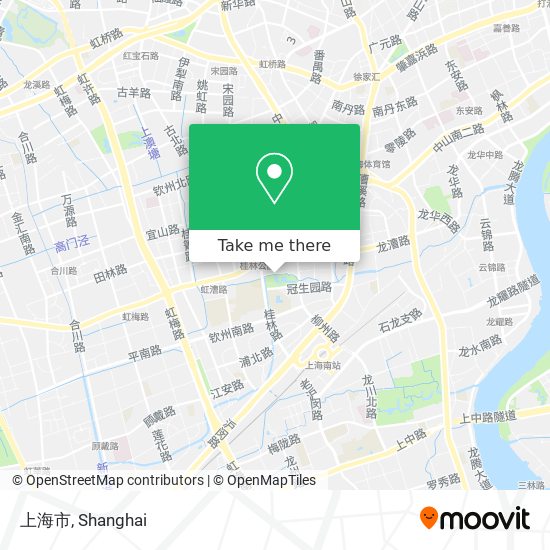 上海市 map