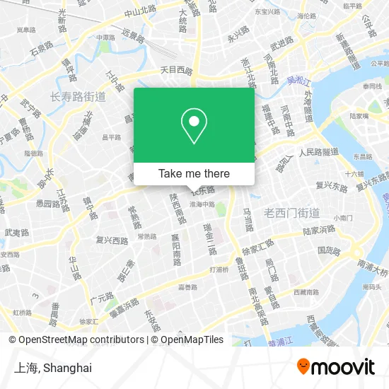 上海 map