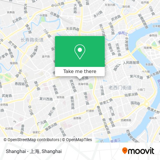 Shanghai - 上海 map