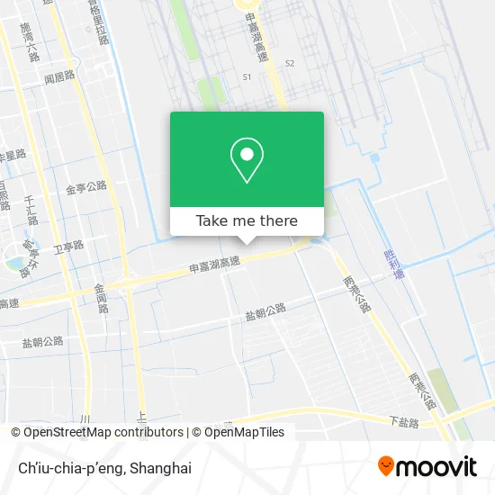 Ch’iu-chia-p’eng map