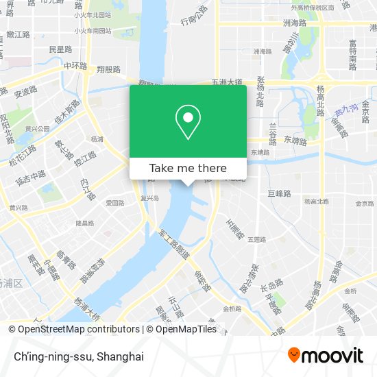Ch’ing-ning-ssu map