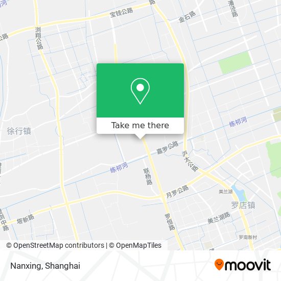 Nanxing map