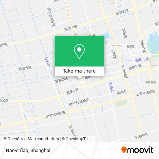 Nan-ch’iao map