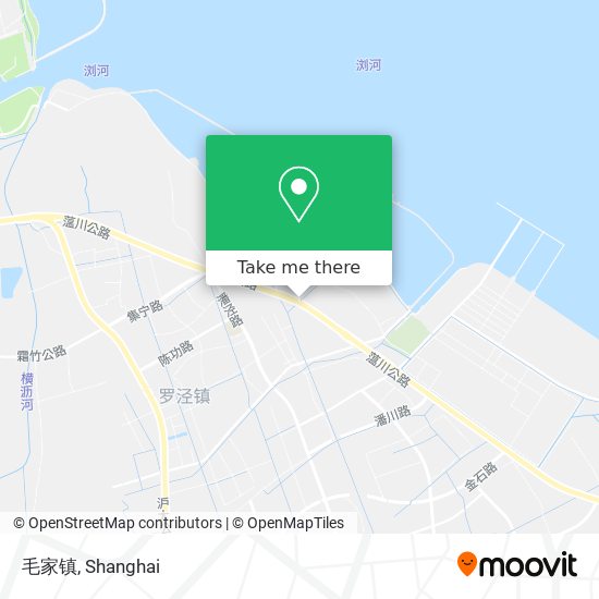 毛家镇 map