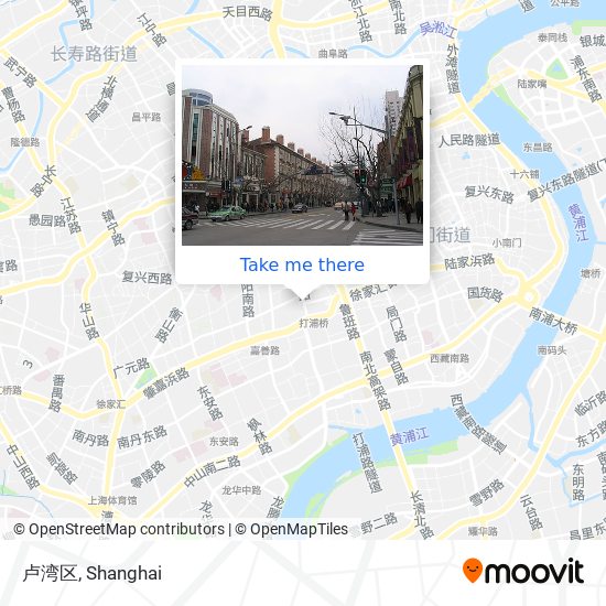 卢湾区 map